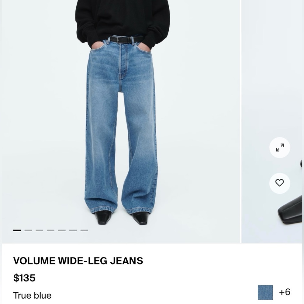 Cos wide leg jeans